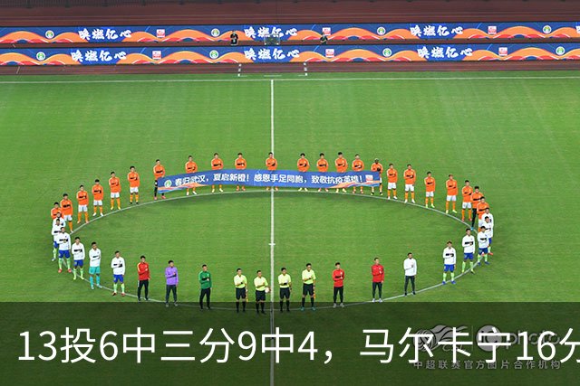 13投6中三分9中4，马尔卡宁16分6板仍难救主